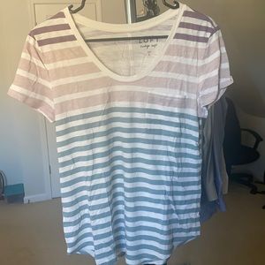 LOFT vintage soft striped tee